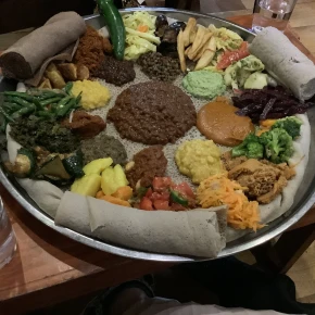 Home Restaurant in Africa Avenue, Addis Ababa, Ethiopia - with Beyene Assefa