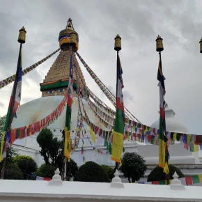 World Heritage sites walk in Kathmandu, in Kathmandu