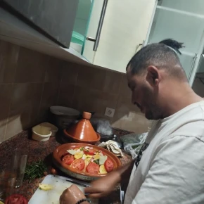 Home Restaurant in Rue Bab Ahmar, Marrakech, Morocco - with soufiane