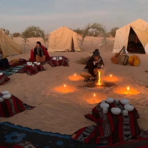 Local ExperienceNuit magique dans le désert du Sahara in Nouail - Photo 2