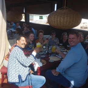 Home Restaurant in Rue Bab Taghzout, Marrakesh, Morocco - with Azeddine Benjouhra - Photo 2