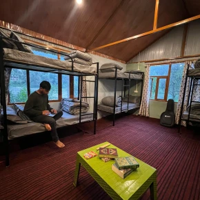 Private room and Bed in shared room in Clubhouse Road, Manali Mandi Division, India - with :Name - Photo 6