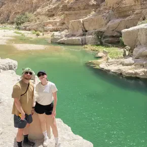 Escape the heat, enjoy hiking in the beautiful wadi in Oman in Muscat - Photo 1